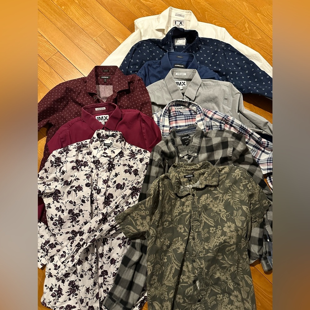 Express men’s shirts - bulk